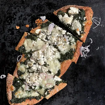 Flatbread with Soft Cheese