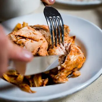Trapizzino au poulet à la chasseur