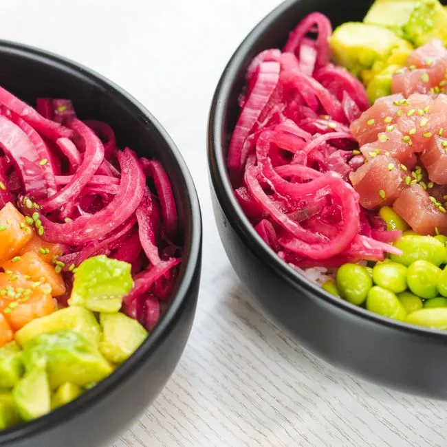 Poke bowl au thon ahi