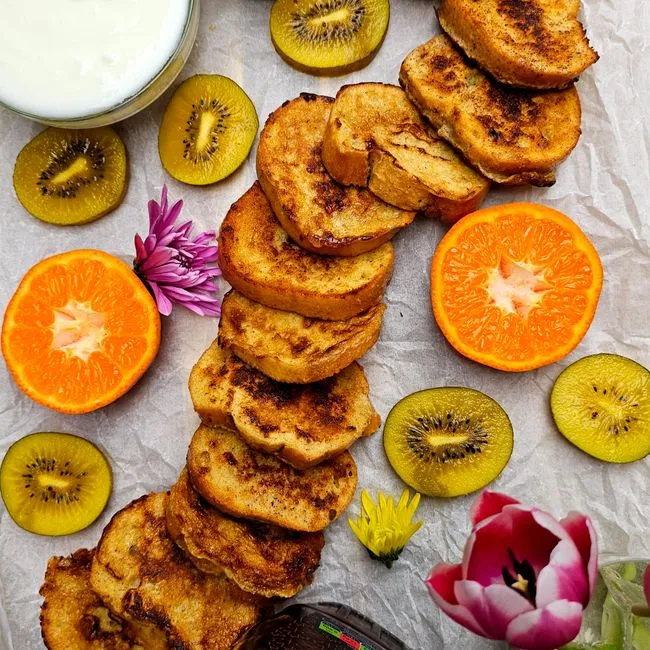 Pain perdu à la cannelle