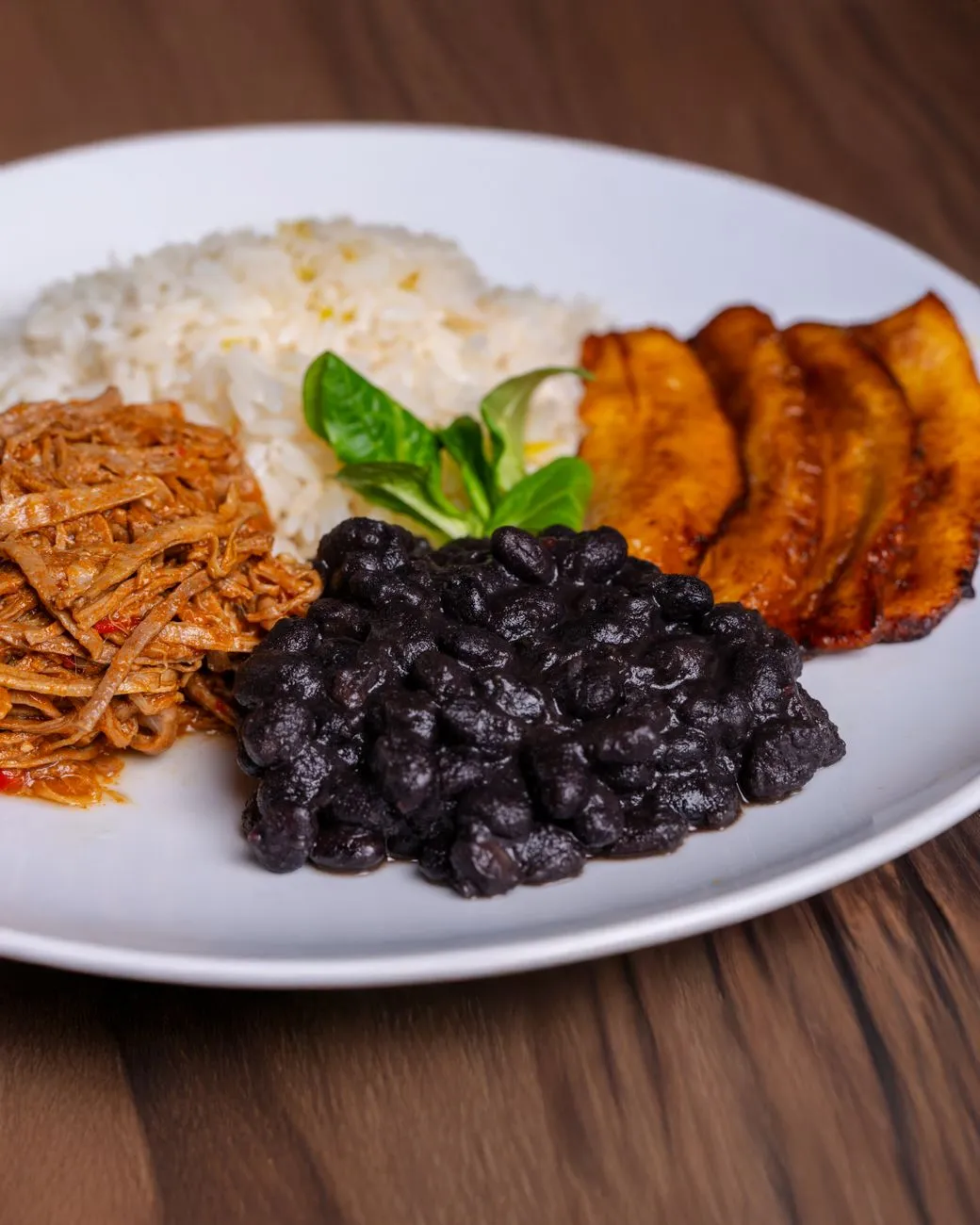 Arroz con frijoles negros