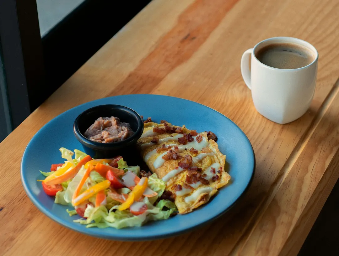 Bacon Cheese Omelet