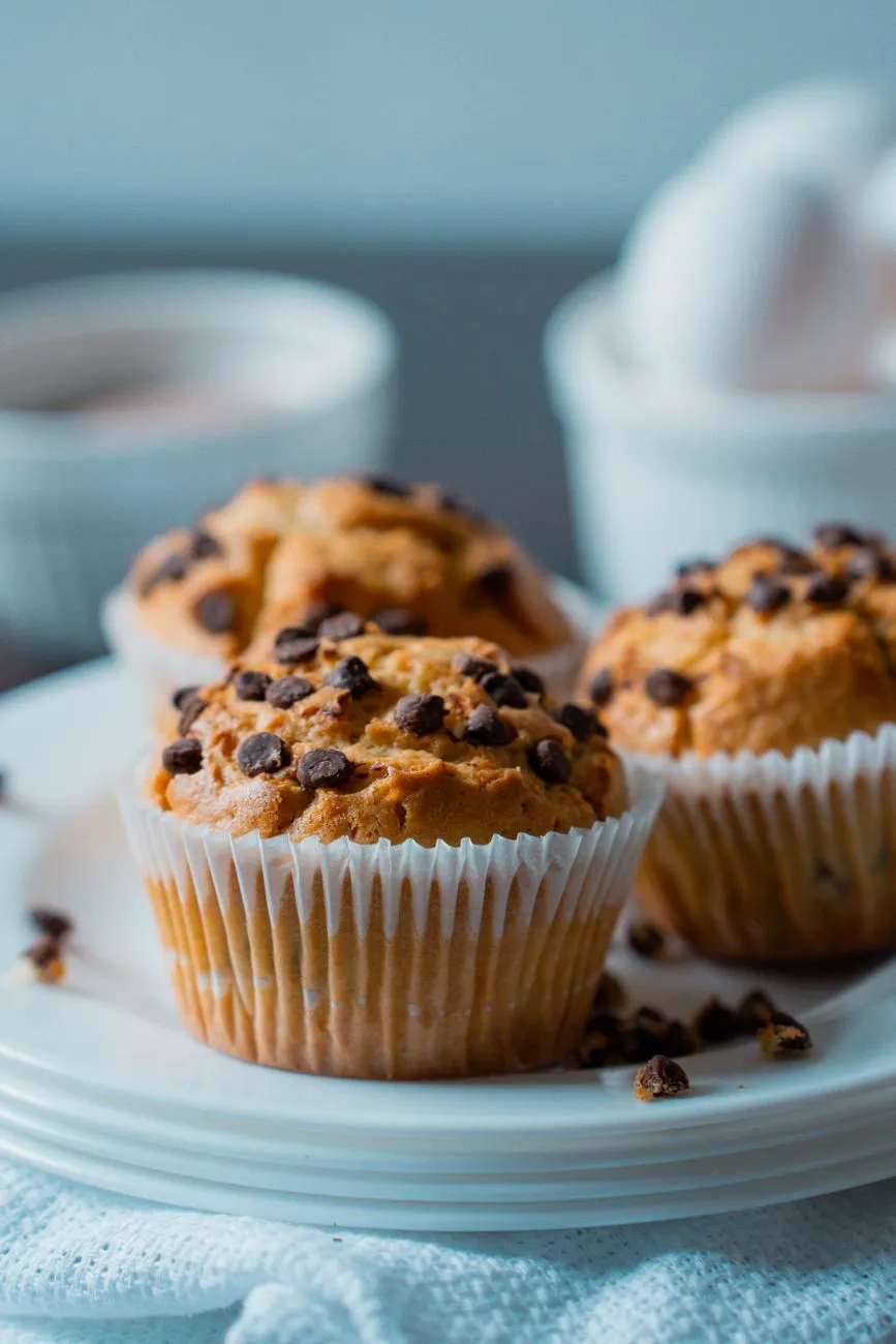 Banana Chocolate Chip Muffins