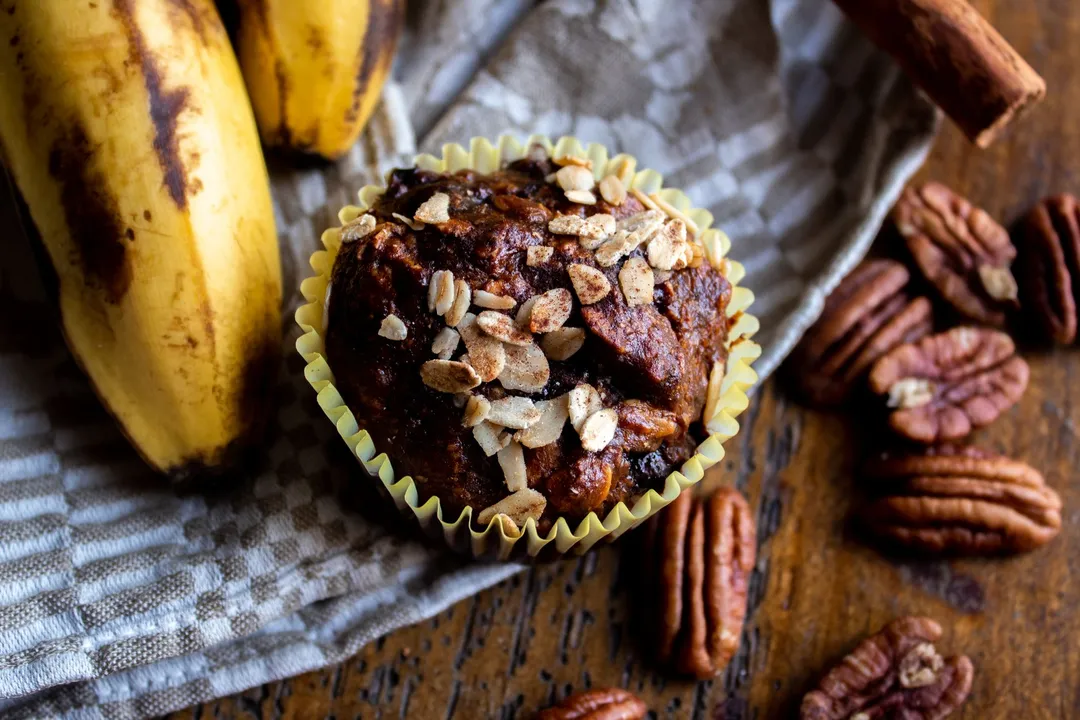 Muffin banane et noix