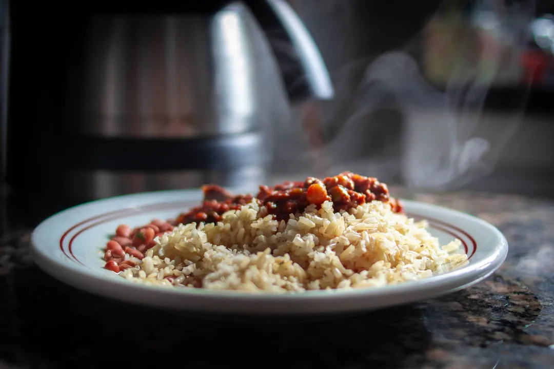 Bean and Rice Bake