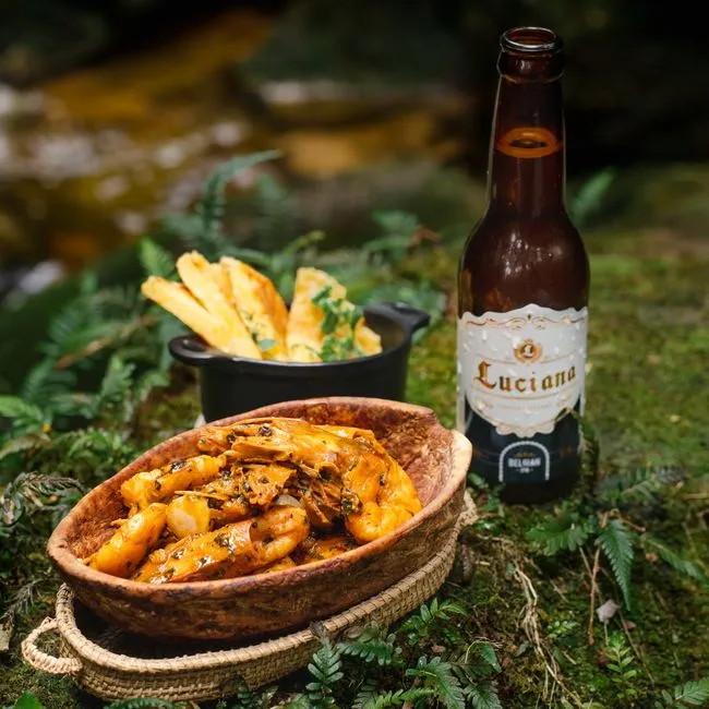 Beer Marinated Shrimp