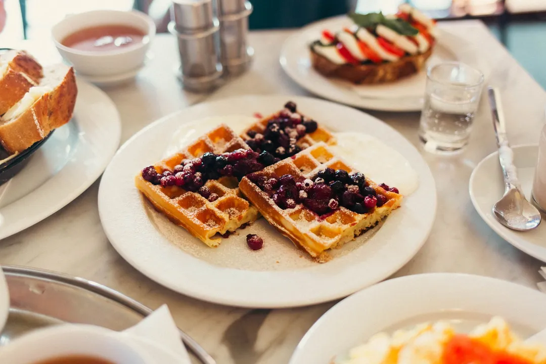 Gaufres du Petit-Déjeuner
