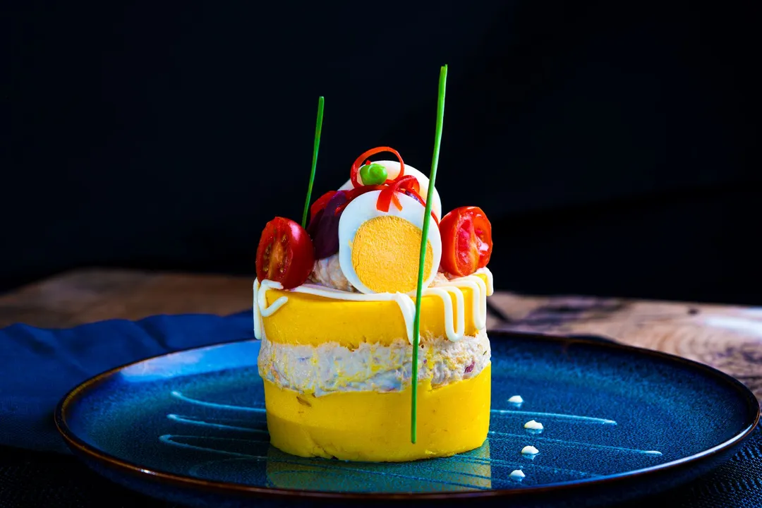 Causa Rellena Con Pollo