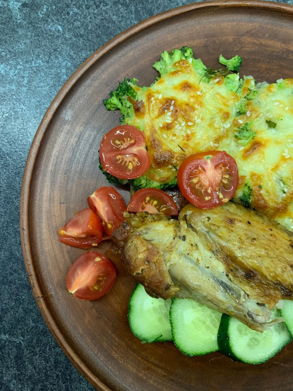 Cocotte de poulet et brocoli