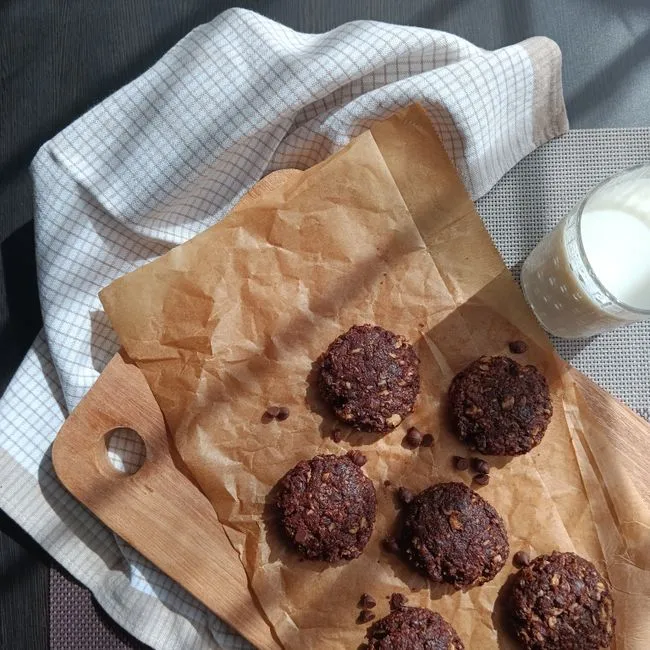 Cookies aux pépites de chocolat (végétaliens)