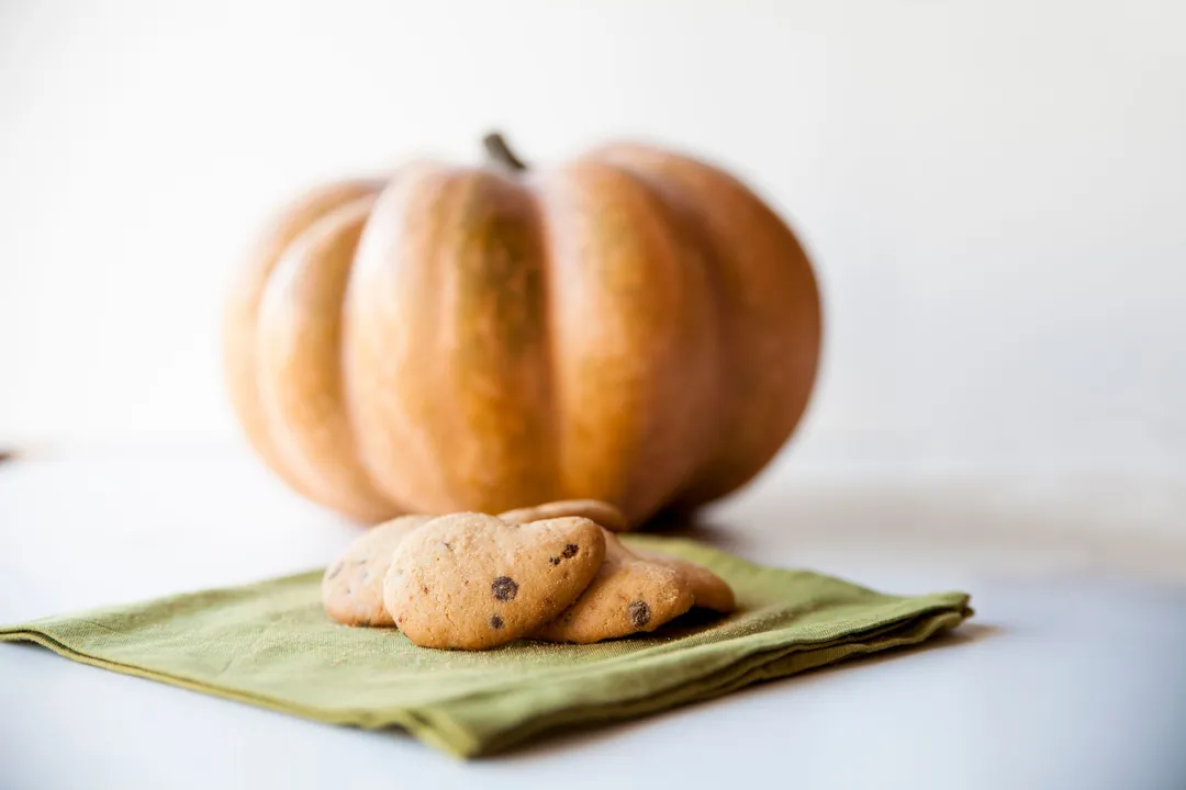 Cookies à la citrouille et pépites de chocolat