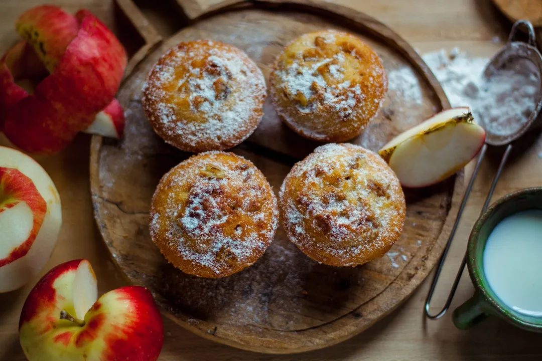 Chunky Cran Apple Bran Muffins