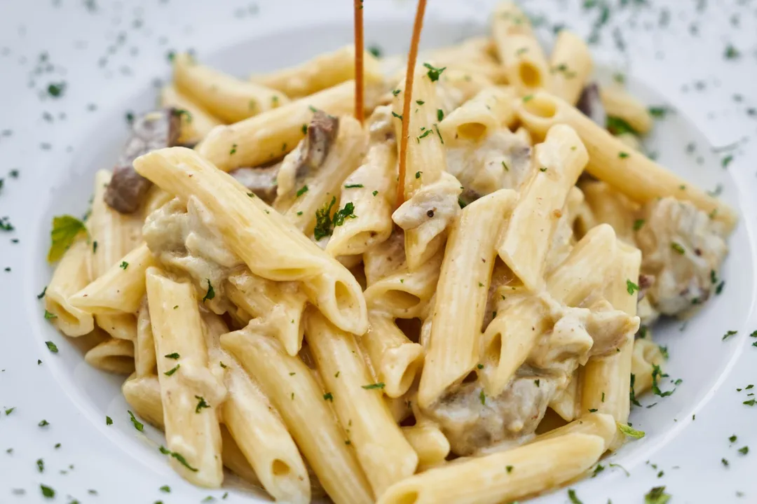 Pâtes Crémeuses aux Champignons