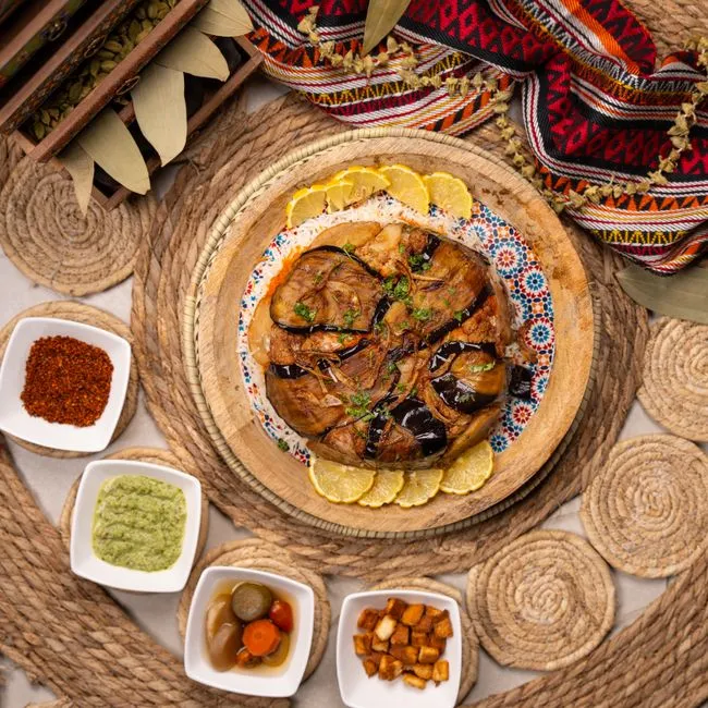 Dahi Baingana (fried Eggplant in Yogurt)