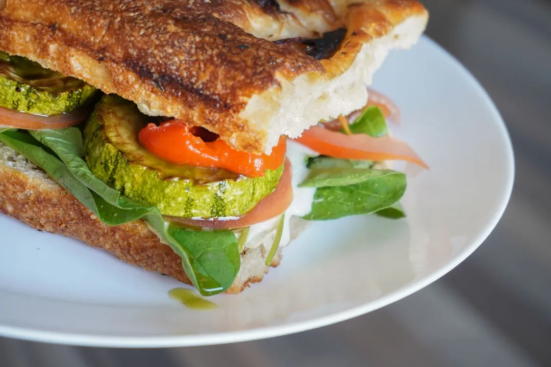 Sandwich aux légumes grillés de Doc Roberts