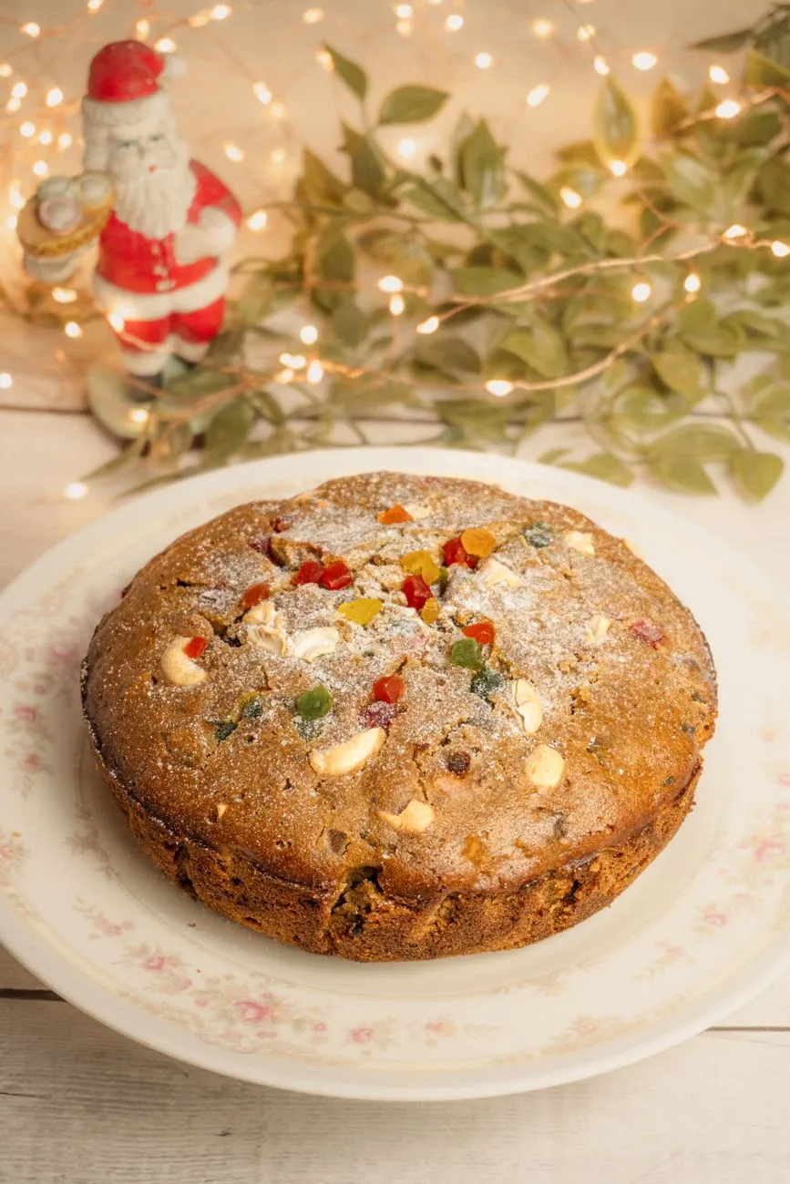 Easy Christmas Fruit Cake
