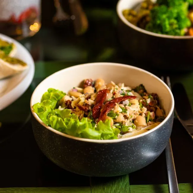 Ensalada de Pallares (lima Beans)