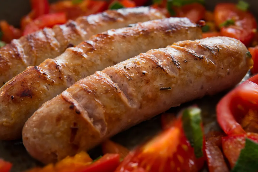 Bratwurst au seitan de falafel
