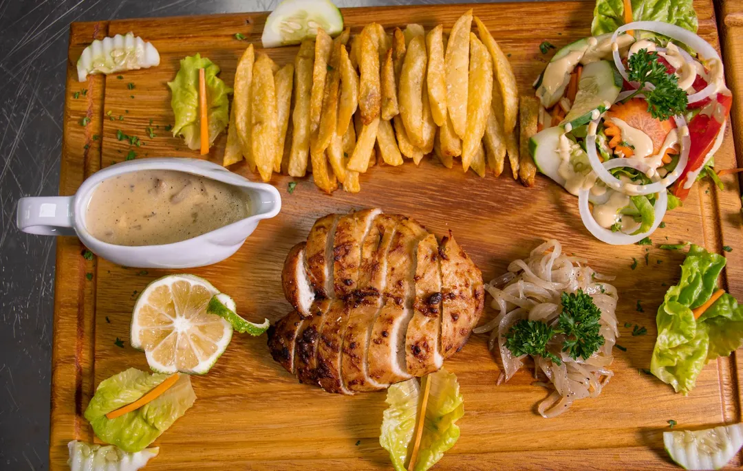 French Onioned Chicken