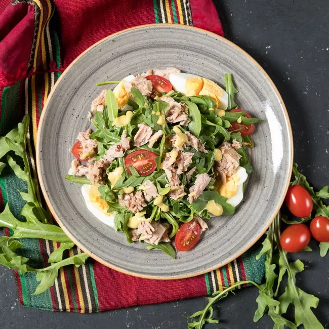 Grilled Chicken and Arugula Salad