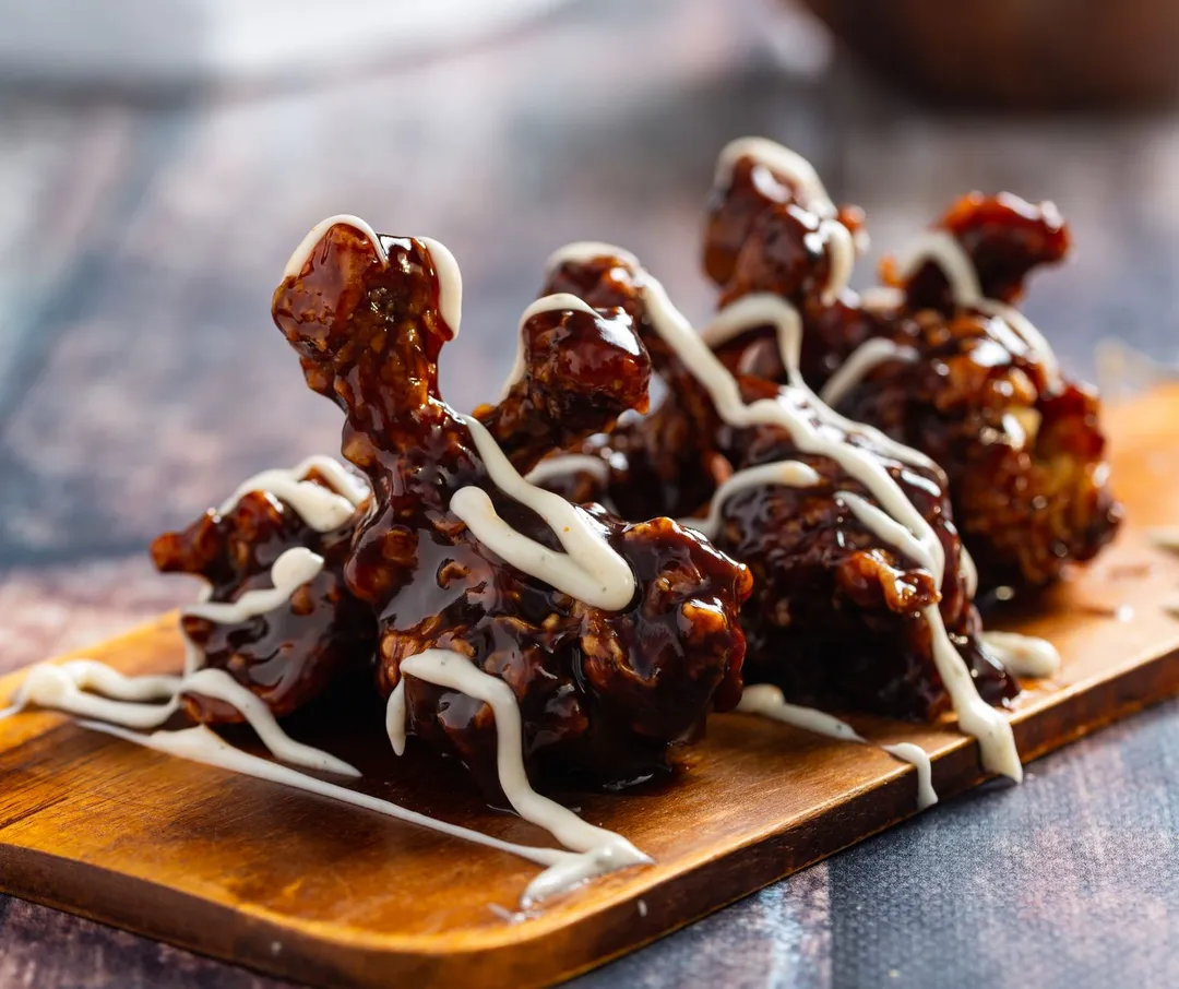 Hickory Maple Glazed Wings