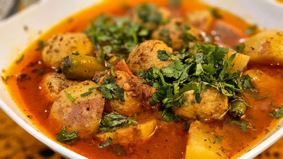 Soupe nigériane à la pomme de terre