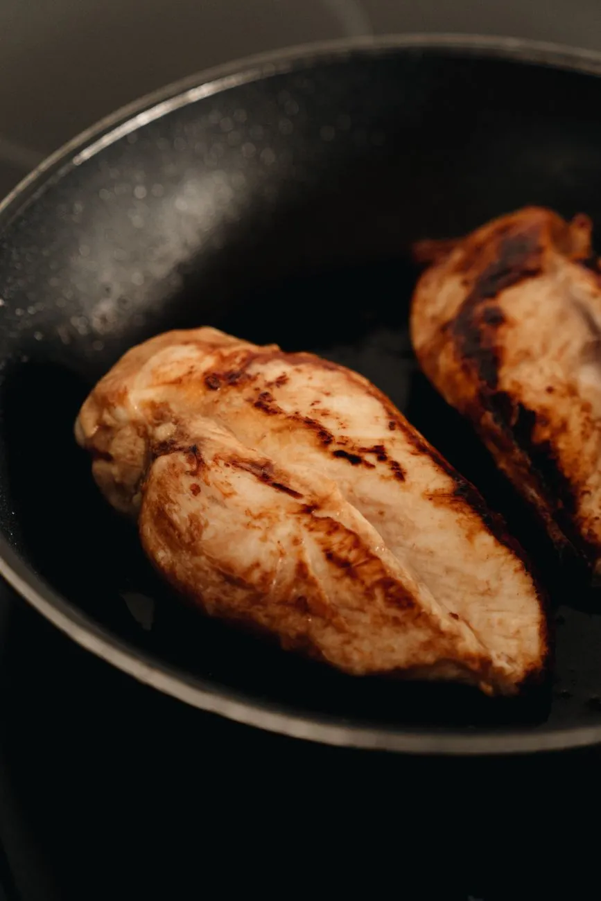 Blanc de poulet poêlé