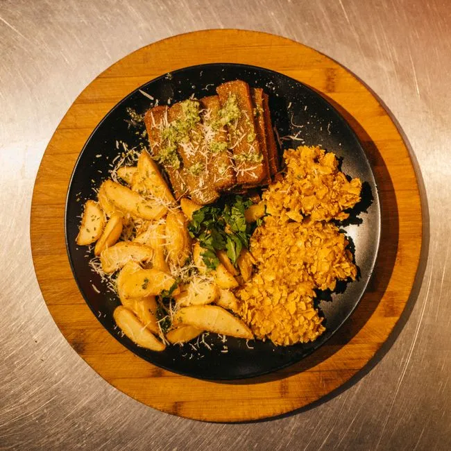 Tilapia en croûte de parmesan