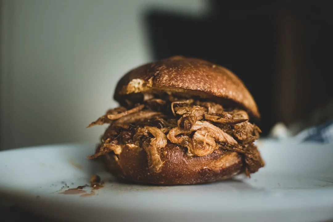 Sandwichs au porc effiloché