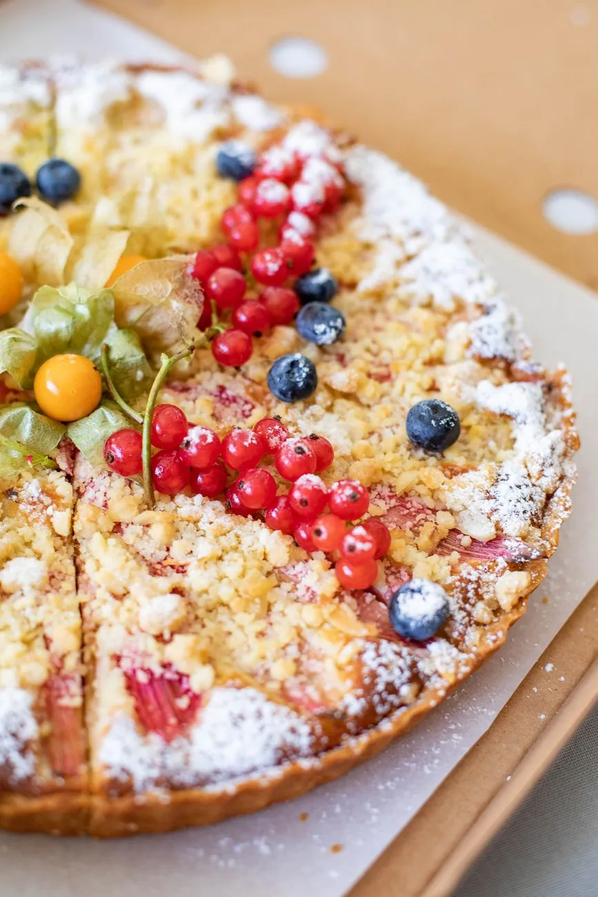 Rhubarb Cake