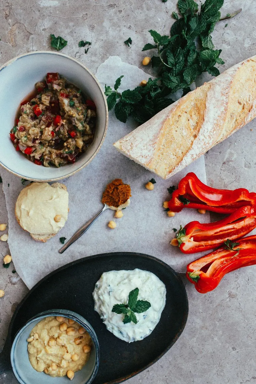 Tartinade Roumaine d'Aubergine Rôtie I