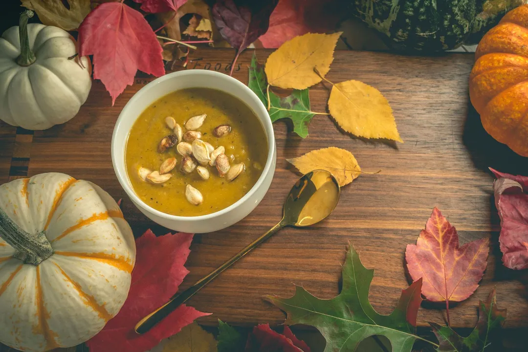 Soupe de potiron épicée