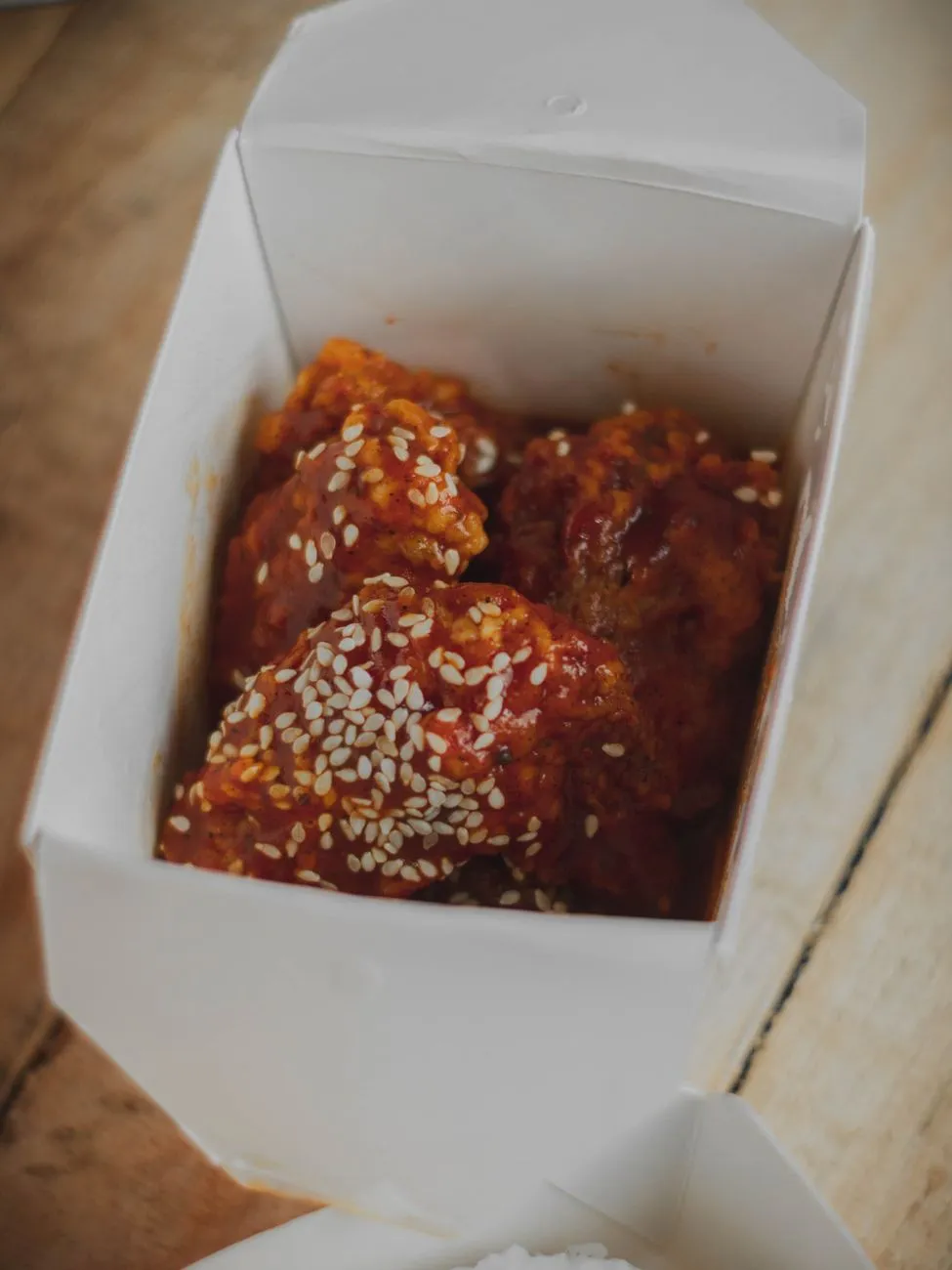 Poulet asiatique sucré-épicé