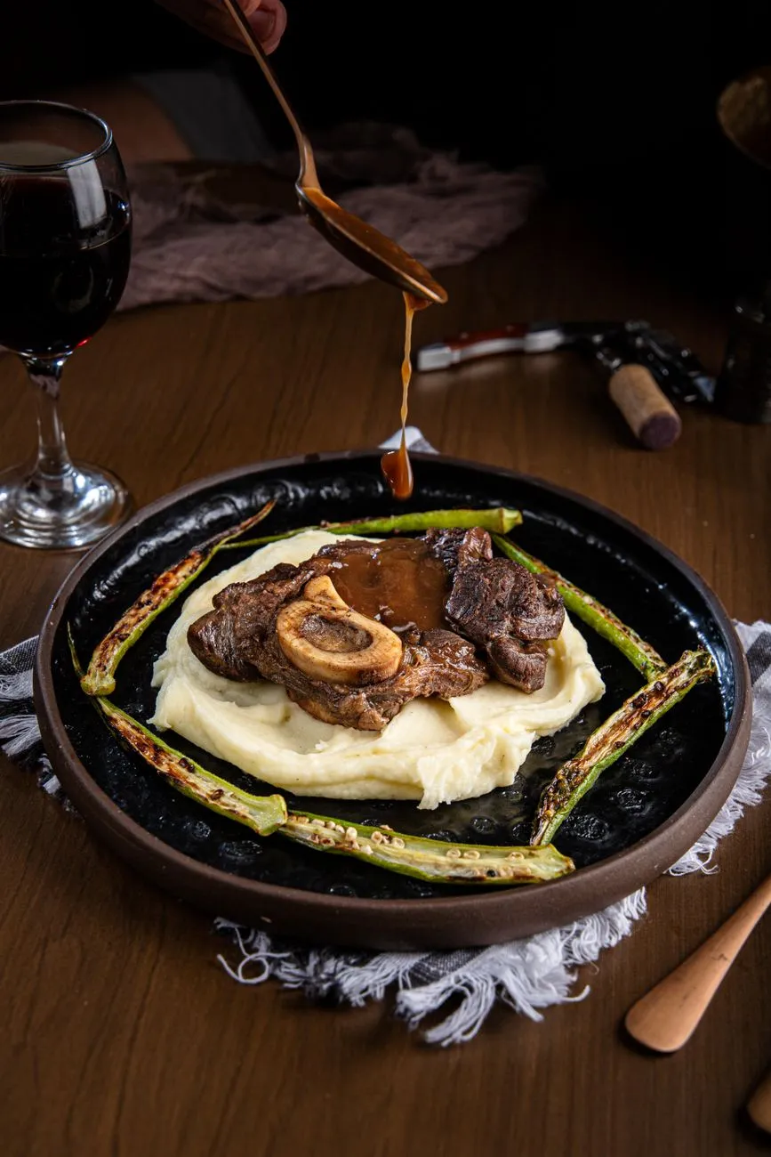 Wine Braised Shortribs